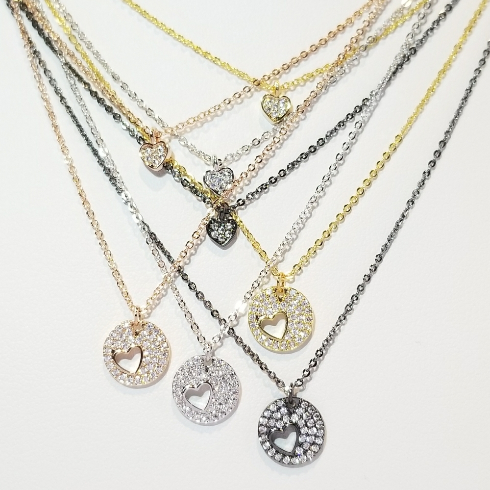 💖 New in Gift Box 🎁 Double Hearts Layered - Picture 5 of 10